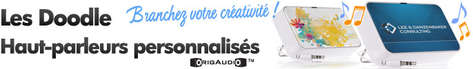 Haut-parleurs personnalisés Doodle